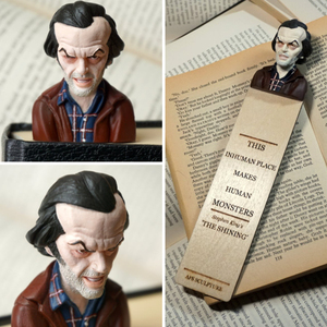Das beste Geschenk für Fans von Horror-Romanen Halblange Figur Skulptur Horror Lesezeichen - Product Image 4
