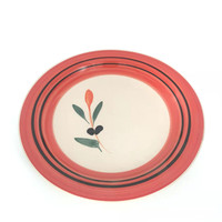 Assiette en céramique écologique pour la maison, le jardin, la cuisine, la table, design moderne, technique sur glaçure, assiettes personnalisées