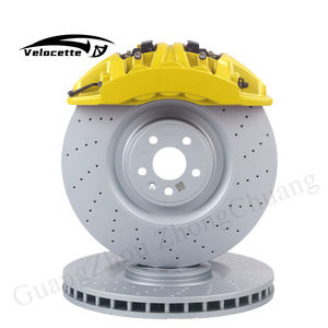 Kit d'étrier de frein avant étrier de système de frein automobile 6 pistons 412mm disque 20 pouces jantes pour cadillac xt5 xt6 ct5 cts 2004 xr6 - Product Image 4