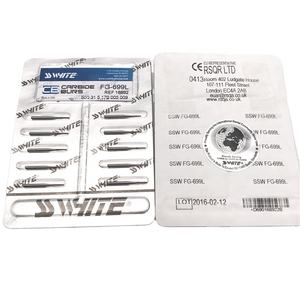 <span class=keywords><strong>Dental</strong></span> FG <span class=keywords><strong>Carbide</strong></span> <span class=keywords><strong>Burs</strong></span> gốc <span class=keywords><strong>SS</strong></span> trắng - Product Image 1
