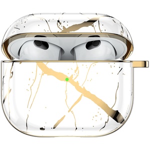Funda de lujo para AirPod Pro <span class=keywords><strong>3</strong></span> <span class=keywords><strong>Gen</strong></span>, cubierta de lujo, diseño de mármol dorado galvanizado, Ready St, <span class=keywords><strong>2022</strong></span> - Product Image 6