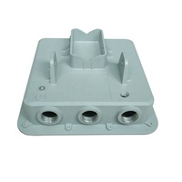 Boîtier en alliage de zinc moulé sous pression OEM personnalisé boîtier de moulage sous pression en aluminium avec boîte de jonction étanche peinte à la bombe antioxydant