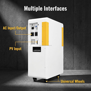 Estación de Energía Portátil de 3600W, Batería de Litio LiFePO4 de 7000Wh, Inversor de 24V Integrado para Uso Fuera de la Red, con Ruedas Móviles - Product Image 4