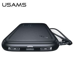 แบตเตอรี่สำรองพก<span class=keywords><strong>พา</strong></span> CD150 USAMS <span class=keywords><strong>ราคา</strong></span>ขายส่ง แบตเตอรี่ลิเธียมโพลิเมอร์ พร้อมสายคล้องคอ ความจุ 10000mah สำหรับ Iphone <span class=keywords><strong>Xiaomi</strong></span> Huawei - Product Image 5