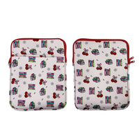 Sac pour ordinateur portable imperméable, sac pour iPad, tissu lavable en néoprène, protège-livre pour accessoires de livres
