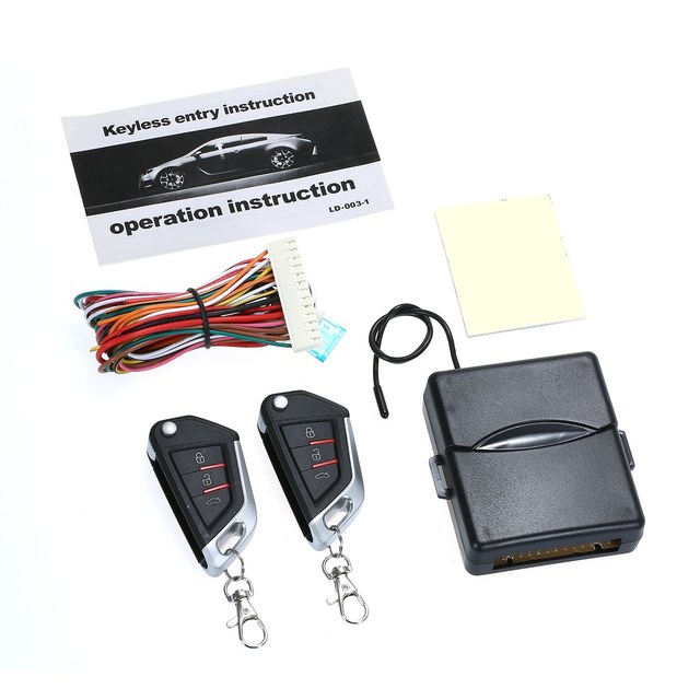 Car Alarm Systems Auto Remote Central Kit Central Locking With Remote Control Door Lock Vehicle Keyless Entry System
