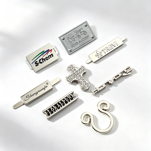 Blank Custom Stainless Steel Logo <b>Label</b> Stainless Steel Gold Plated for Garment & Apparel in Stock and Ready to Ship - Product Image 2