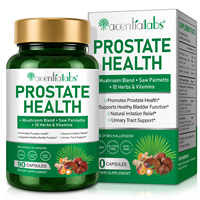 Complément alimentaire personnalisé sans gluten pour la santé de la prostate chez l'homme, capsules à base de plantes avec soutien antioxydant