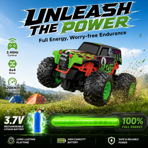 Camioneta Monstruo RC 2.4G 1:20 en Oferta, Juguete <span class=keywords><strong>de</strong></span> Control Remoto 4x4, Camionetas Monstruo RC - Product Image 2