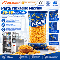 Machine d'emballage de pâtes italiennes VFFS multifonctionnelle automatique CE avec pesage 200g 500g