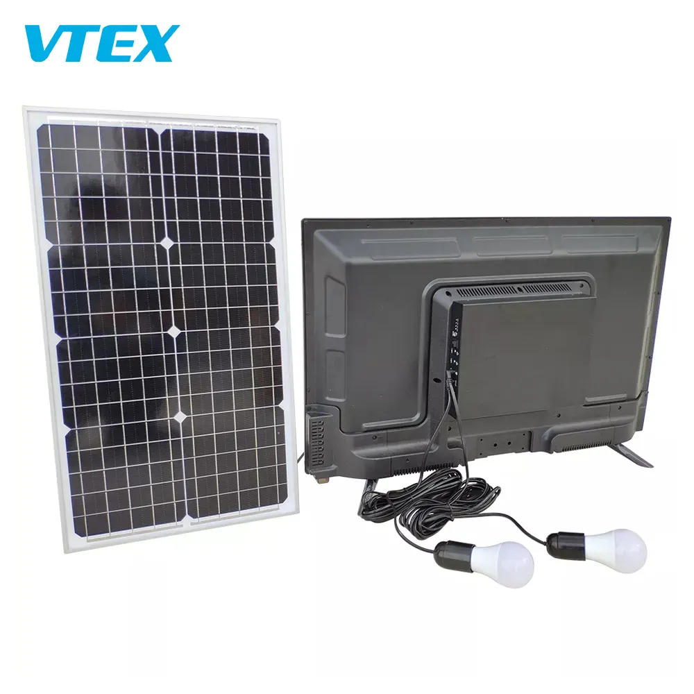 Vtex Solar Dc Televisie 5/17/19/22/24/ Inch 12V Dc Solar Led lcd Tv Fabrikant Solar Tv Dc 12V 32 Inch Smart