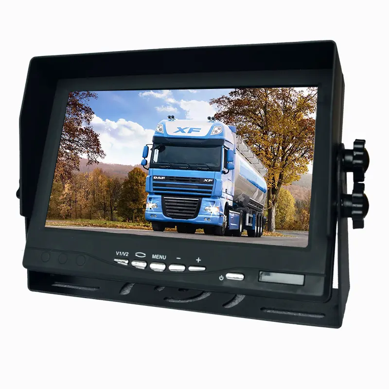 1080p 7 pollici LCD Monitor Auto Monitor LCD TV Bus Monitor 24v