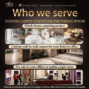 Thảm trải sàn Dsermer chống thấm nước, phong cách Bắc Âu hiện đại, màu be, kích thước lớn, sang trọng, chống bám bẩn, dùng cho phòng khách, phòng ngủ. - Product Image 3