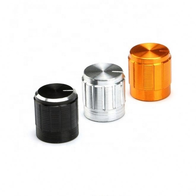 Hot selling 13*17 15*17mm Metal Potentiometer Knob Aluminum Knobs