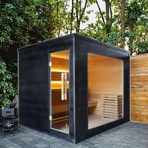 Sauna extérieur électrique de luxe pour 3 à 4 personnes, populaire, livraison rapide, sauna extérieur pour 4 personnes - Product Image 6