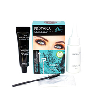 Crème de tatouage pour sourcils au henné, marque privée, longue durée, à domicile, teinture pour cils, sourcils, kit de teinture