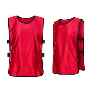 Personalizado universal anti-pilling secado rápido fútbol deporte scrimmage entrenamiento chalecos pinnies fútbol equipo Baberos uniforme ropa deportiva