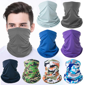 Mascarilla Facial de Ciclismo para Verano, Secado Rápido, Seda de Hielo, Multifuncional, Protector de Cuello, Protección UV para Exteriores, Unisex, Adulto - Product Image 5