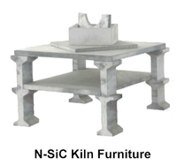 Plaques de cuisson et supports en carbure de silicium (SiC) pour four