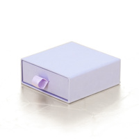Boîte rigide pour bijoux de style tiroir personnalisée avec insert intérieur pour emballage cadeau, boîte de rangement de luxe pour bijoux, boîte cadeau