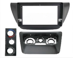 XTRONS Universal Android Car Stereo Fascia Dash Panel para Mitsubishi Lancer IX 2006 9 pulgadas negro - Product Image 1