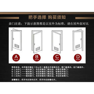 Charnière de porte en alliage d'aluminium détachable de 4 pouces en forme de drapeau noir pour salle de bain et cuisine, 30 mm, zinc, type non encastré - Product Image 3