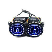 CKCP 64 couleurs, éclairage ambiant de la turbine arrière, Mercedes-Benz Classe C W206 2021+, lampe d'ambiance LED pour voiture, éclairage intérieur CE