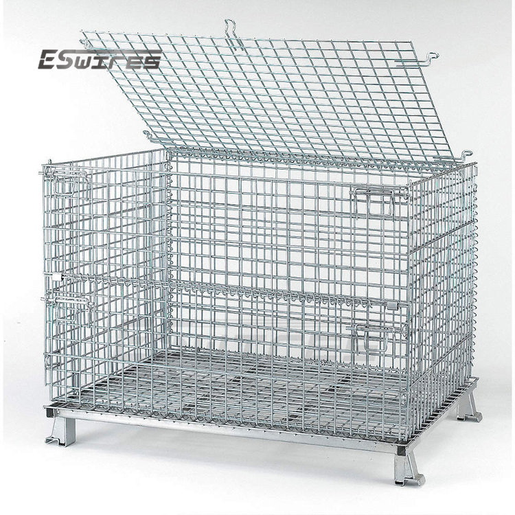 Steel Wire Mesh Cage Containers