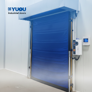 Portes de réfrigérateur et congélateur bon marché de Chine, étanches, <span class=keywords><strong>PVC</strong></span> haute vitesse personnalisé, enroulement, pour chambres - Product Image 1