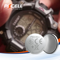 PKCELL 3V Cr2032 Cr2025 Cr2016 Cr2450 Cr1632 Cr2050 Pilas de botón de litio Pilas de moneda 132Mah