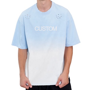 Pantalones cortos de gimnasio de algodón pesado para hombre y camiseta gótica serigrafía personalizada ajuste suave y de gran tamaño - Product Image 1