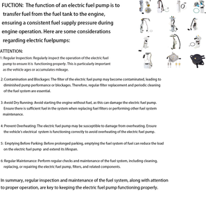Ensemble de Module de pompe à carburant E2360M P2592M 2L1Z9H307B F2L1Z9H307BG4 V8 5.4L module pompe à carburant électrique pour 2004 Ford Expedition - Product Image 6