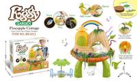 Jeu de maison magique de jardin féerique éducatif avec jouets en plastique 26 cm, thème métiers, pour garçons et filles