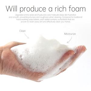 Familie Diy Ronde Vorm Handzeep Bruistablet Navulbare Handwas Zeep Tabletten Voor Het Reinigen En Hydrateren Van Uw Hand - Product Image 3