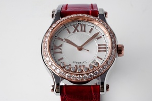 Elegantes Relojes Mecánicos de Acero Inoxidable con Diamantes Rodantes, Exclusivos para Damas, Tendencia de Moda Retro y Alegre - Product Image 2