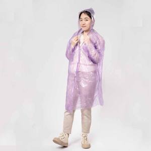 批发一次性成人聚乙烯雨披全身透明漂流音乐会内衬加厚防水便携雨淋旅行 - Product Image 6