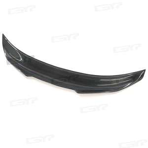 CSYP PSM Style Carbon Fiber Double Deck Polished Finish Rear Tail <strong>Spoiler</strong> 3M Tape Installation for Infiniti Q50/Q50S/Q50L - Product Image 2