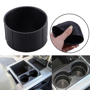 Porte-gobelet en caoutchouc pour Dodge Ram 1500 2500 3500, boîte de rangement pour console centrale, 09-18 - Product Image 2