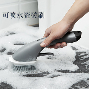 Multifunctional Kitchen Cleaning Brush With Liquid Dispenser For Sink Stove Wall Tile Floor Grout - Product Image 5
