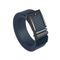 Alfa homme ceinture à cliquet en Nylon avec boucle coulissante automatique