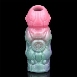 SHAZ New Style Hohl Silikon <span class=keywords><strong>Penis</strong></span> Abdeckung Fantasy Hahn Ärmel Flexible Dildo Ärmel <span class=keywords><strong>Penis</strong></span> Abdeckung für männliche Enhancer <span class=keywords><strong>Sex</strong></span> Bondage - Product Image 5