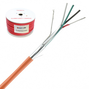 Câble résistant d'<span class=keywords><strong>alarme</strong></span> <span class=keywords><strong>incendie</strong></span> 2/<span class=keywords><strong>3</strong></span>/4 noyaux <span class=keywords><strong>de</strong></span> haute qualité 2x0.5mm/3x0.5mm/4x0.5mm <span class=keywords><strong>Type</strong></span> nu d'isolation en PVC - Product Image 1