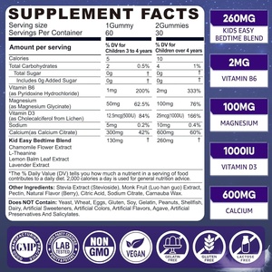 Gomitas de Vitaminas para Mejorar la Densidad Ósea para Niños y Adolescentes con Extracto de Saúco Negro, OEM/ODM - Product Image 2