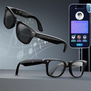 Gafas Inteligentes W300 con Protección UV, Traducción por IA, Monitoreo de Datos, Contador de Pasos, Gafas de Sol para Exteriores, Auriculares Inteligentes - Product Image 5
