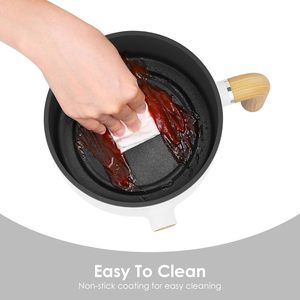 Poêle Électrique Portable Mini Antiadhésive en Acier Inoxydable avec Verre Trempé, Prête pour VR, Contrôle Automatique du Thermostat pour Usage Domestique et Hôtelier - Product Image 2