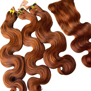 Cheveux humains vietnamiens ondulés couleur Cajun - Product Image 2