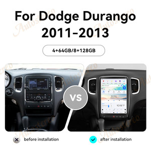 Autoradio Android 13 da 13,8 Pollici per Dodge Durango 2011 2013 2016 2020 con Carplay, GPS, Navigazione, Lettore Multimediale e Unità di Controllo - Product Image 2