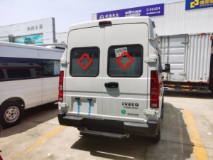 Ambulancia Diésel 4x2 China con Silla de Camilla, Luz Superior, Sirena, Silenciador, Varios Adornos, Vehículo Médicamente Equipado - Product Image 6