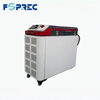 Machine de nettoyage au laser à fibre portative pour le bois, la pierre, l'acrylique - Élimination de la rouille et de la peinture
