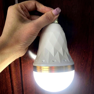 หลอดไฟ LED 15W แรงดันสูง สำหรับกรณีฉุกเฉิน AC85V-265V วัสดุ ABS แบตเตอรี่ 1800mA ความสว่าง 3000 ลูเมนส์ CRI 85 ได้รับการรับรองมาตรฐาน CE ชิป SMD 2835 - Product Image 1